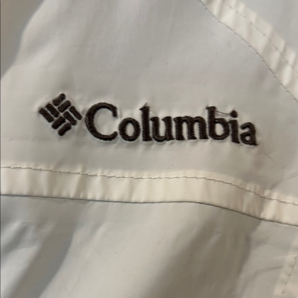 Columbia Women's White Hooded Windbreaker Jacket Size XS - Picture 3 of 10
